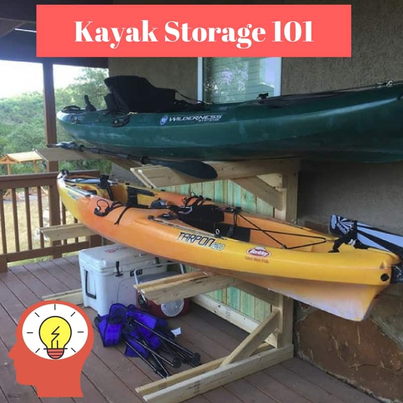 15 tips on how to store a kayak properly for years of use