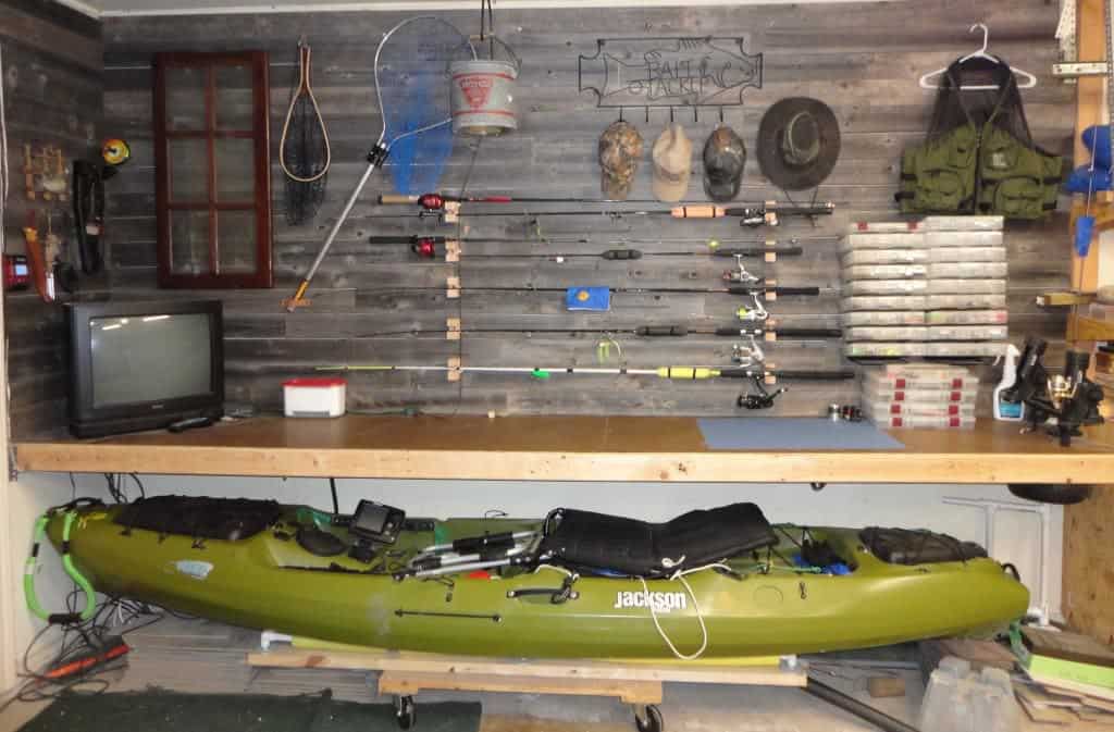 how to store a kayak