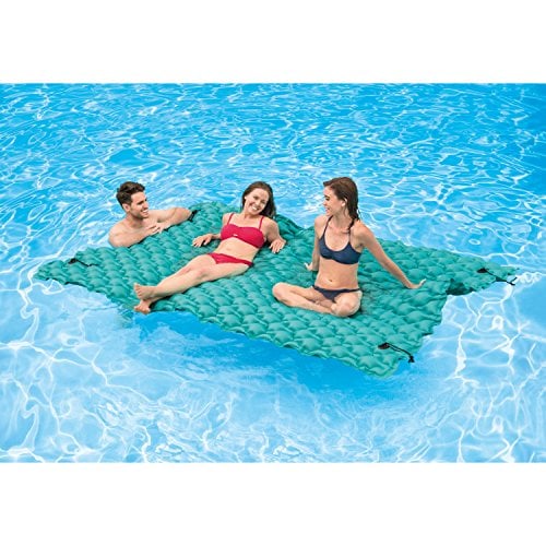 HALLOLURE 13x5ft 3 Layer Floating Water Pad Sports Float Utility Mats Relaxing